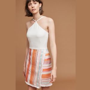 Anthropologie Pink/Rose Hutch Striped Dress